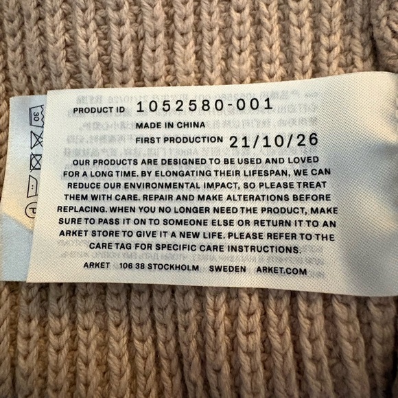 Arket Cotton Linen Blend Knit Cardigan - Picture 11 of 14